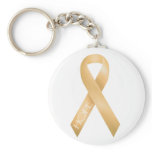 Peach Ribbon keychains