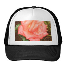 Peach Rose in the Rain CricketDiane Florals Trucker Hat
