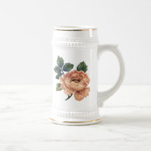Peach Rose - Vintage Makeover. Coffee Mug