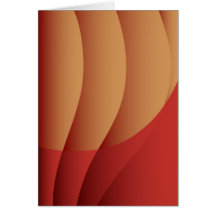 Peachy Curve Slice Card