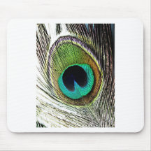 Peacock Beautiful Green Bird Animal Royal Luxury S Mouse Pads