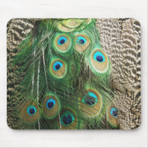 Peacock Beauty - mousepad