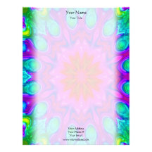 Peacock Bloom Letterhead