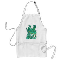 Peacock Dragon Aprons
