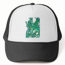 Peacock Dragon Hat