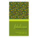 Peacock Fabulous Business Card