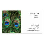 Peacock Feather Buiness Card Business Card Templates