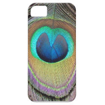 peacock feather iPhone 5 cover