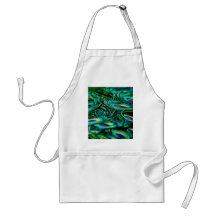 Peacock Feathers Apron