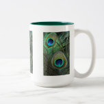 Peacock Feathers Mug