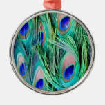 Peacock Feathers Ornaments