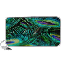 Peacock Feathers PC Speakers