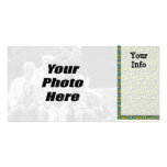 Peacock Feathers Photo Card