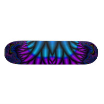 Peacock Feathers Skate Board Decks