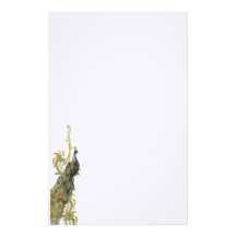 Peacock & Filigree Stationery/Letterhead