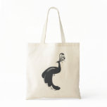 PEACOCK FLOURISH in MIDNIGHT Lightweight Tote Tote Bag