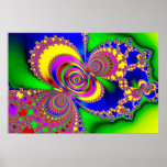Peacock Galaxy Posters