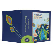 Peacock Holiday Recipe Binders