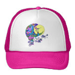 Peacock in Moonlight Mesh Hat