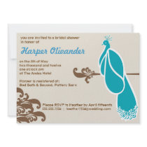 Peacock Invitations