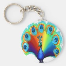 Peacock Key Chains