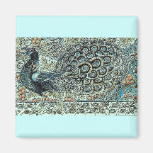 Peacock Magnet