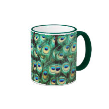 peacock mug