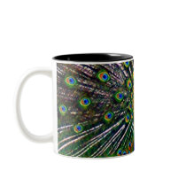 Peacock Mug-Close
