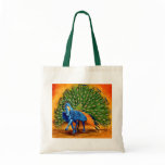 Peacock Pegasus Canvas Bags