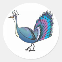 Peacock Stickers