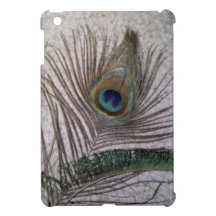 peacock tail feather eye pattern cover for the iPad mini