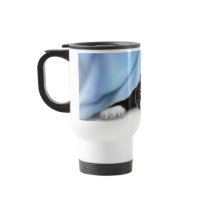 Peak-a-Boo Cat Travel Mug