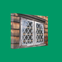 Peak House Window ~ canvas canvas prints