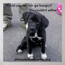 Peak Pet Pantr Would you let him go hungry?, We... Print