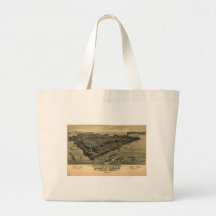 Peak's Island, Portland, Maine in 1886 Tote Bags