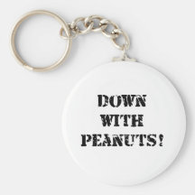 Peanut Allergy Keychains