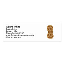 Peanut Business Card Templates
