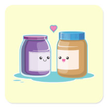 Peanut Butter and Jelly Sticker