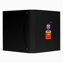PEANUT BUTTER MONSTER!!! 3 RING BINDERS