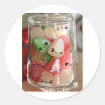 Pear Drop Emotions Stickers