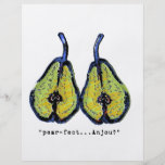 pear-fect-light personalized flyer