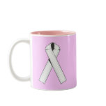 Pearl Awareness Ribbon Products Mugs