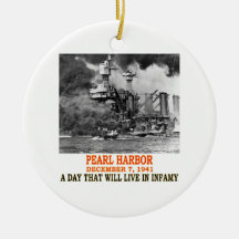PEARL HARBOR CHRISTMAS TREE ORNAMENTS