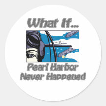 Pearl Harbour Never Happened Sticker