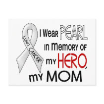 Pearl In Memory Of My Mom Lung Cancer