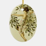 Pearl of the Mistletoe Ornament