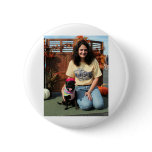Pearl - Pug and Boston Terrier Mix Photo-10 Pinback Button