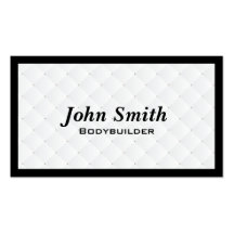 Pearl Quilt Bodybuilding Business Card