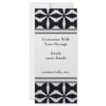 Pearl Seed Beads Rack Card Template