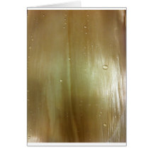 Pearlized Palm Frond Greeting Card